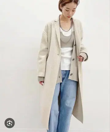 해밀턴 테일러드 코트 38 plage