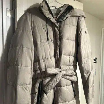 Michael Kors 그레이 롱 다운 자켓