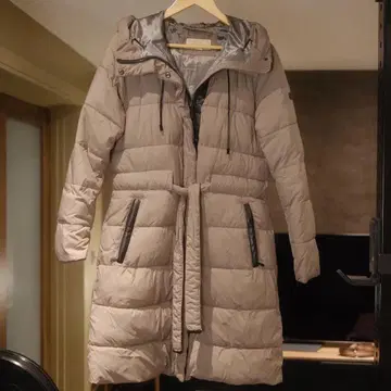 레어 선착순 Michael Kors 그레이 롱 다운 자켓