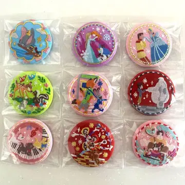 디즈니 자수 캔뱃지 주토피아, 겨울왕국, 빅 히어로, 밤비 외