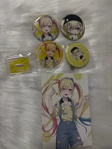 BanG Dream! 뱅드림 라운드원 캔뱃지 나카마치 아라레