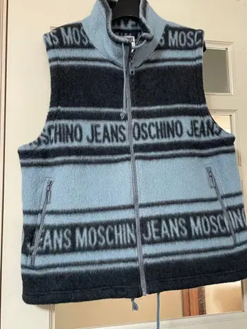 MOSCHINO 모스키노 플리스 로고 베스트
