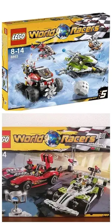 레고 월드 레이서 8863 8898 Wreckage Road