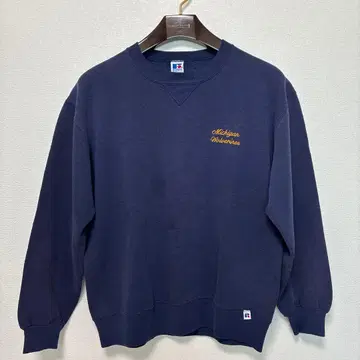러셀 USA제 90s 맨투맨 네이비