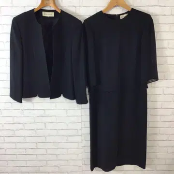 12.23 h358 SOIRPERLE 2세트 오부소매 긴팔 원피스