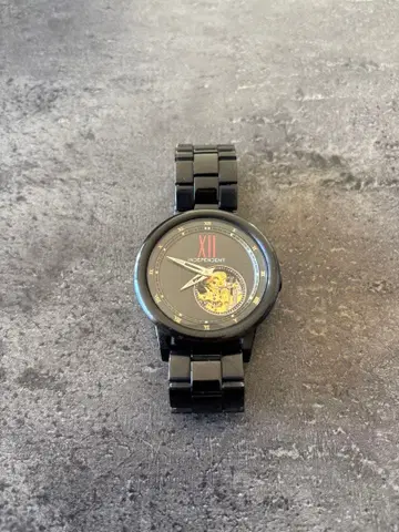 Independent 자동 시계 블랙