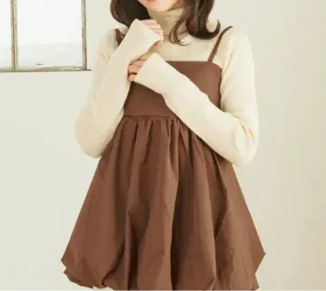 amr. 하이넥 리브 니트 아이보리