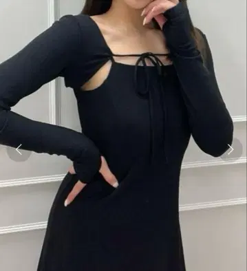 EIMY ISTOIRE 세트 원피스 볼레로 블랙