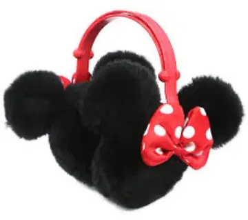 미키풍 퍼 귀도리