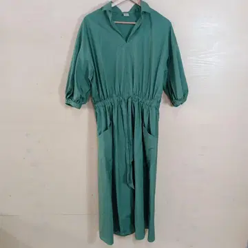 12.23 S700 엘르 원피스 그린 L