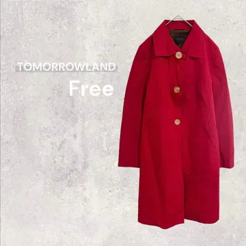 [ SALE!!! ] 투모로우랜드 스탠드 카라 트렌치코트 아우터 면