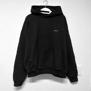 FORSOMEONE CURSIVE HOODIE/BLACK 사이즈 48