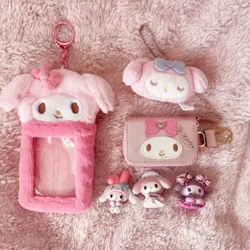 마이멜로디 5종 세트 키케이스 가챠 피규어