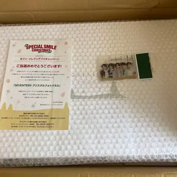 SEVENTEEN 크리스탈 사진 패널