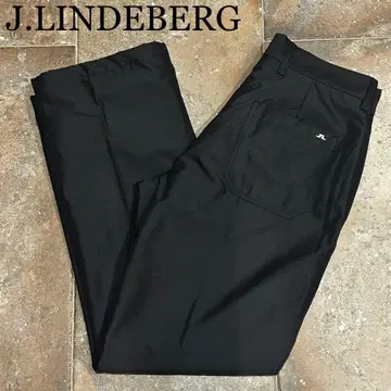 J.LINDEBERG 제이 린드버그 센터 프레스 팬츠 블랙 계열
