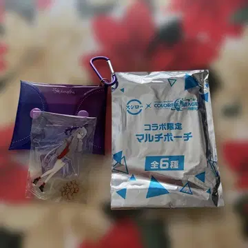 프로세카 스시로 콜라보 요이사키 카나데 멀티 파우치와 아크릴 스탠드