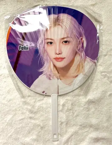 스키즈 필릭스 부채 JYP 팝업