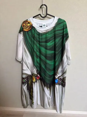 [미사용에 가까움] 미세스 바벨탑 민T셔츠 그린 녹색