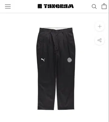 PUMA x TANGRAM CHINO PANTS PUMA BLACK