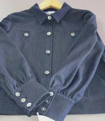 니트 데님 자켓 다크 블루 (11호)