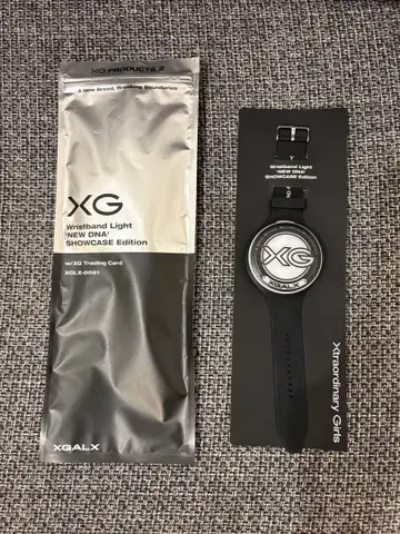 XG 리스트 밴드형 응원봉 트레이딩 카드 포함