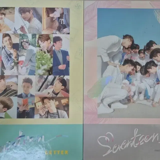세븐틴 Letter/First Love 앨범 세트
