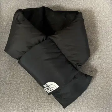 THE NORTH FACE 눕시 다운 머플러 블랙