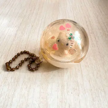 산리오 엔젤 키티 볼체인 키링 헤이세이 레트로