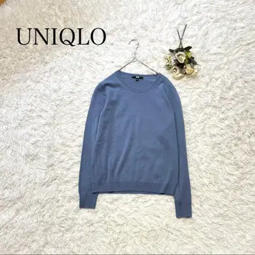 UNIQLO 유니클로 크루넥 스웨터 캐시미어 100 빅 사이즈 L