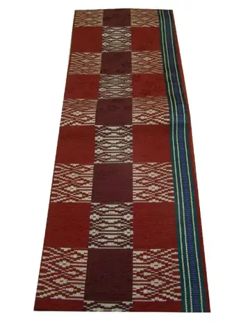 본고장 치쿠젠 하카타 오비 소포장 4촌대 순수 실크 Ws602