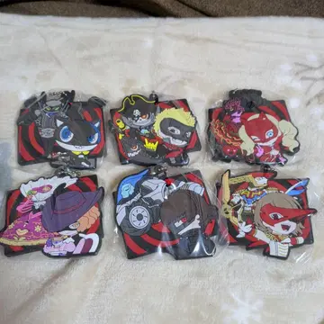 [미개봉 새상품] 페르소나 5R 러버 마스코트 6종 세트