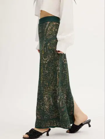 ameri vintage ASMEE I LINE KNIT SKIRT