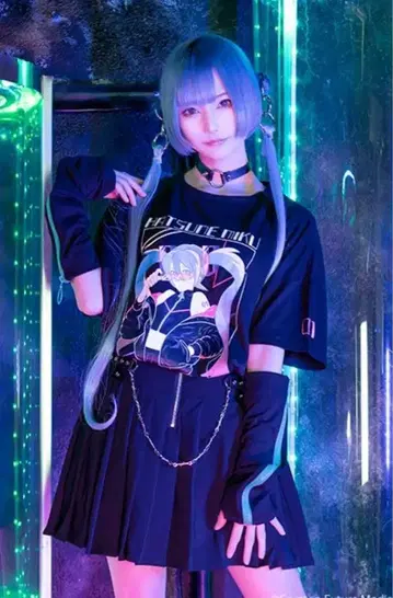 listen flavor t셔츠 하츠네 미쿠