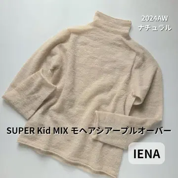 IENA SUPER Kid MIX 모헤어 시어 풀오버