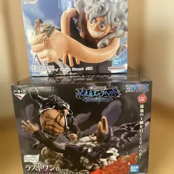 미개봉 원피스 제일복권 미래섬 에그헤드편 라스트원상 A상 기타 세트