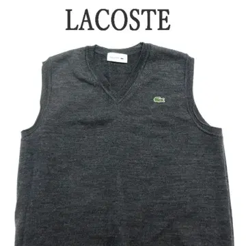 MY2023 LACOSTE 라코스테 니트 베스트 원포인트 로고 2
