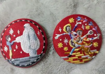 디즈니 자수 캔뱃지 베이맥스 리멤버 미