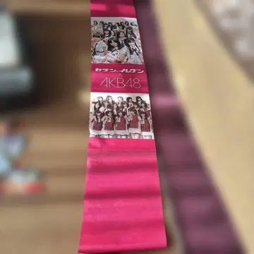 AKB48 콜라보 디자인 핑크 리본