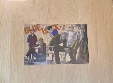 블루 록 블루록 대만 32권 특전 클리어 카드 엽서