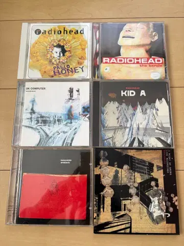 Radiohead CD 앨범 9장 세트