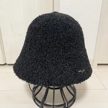 모자 가게 FLAVA 아울렛 울 라이크 보아 버킷 햇 블랙