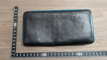 폴스미스 장지갑 가죽 라운드 지퍼 롱 지갑 바이컬러