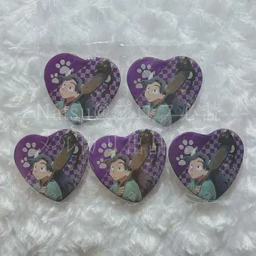 난자 하트 캔뱃지 아야베