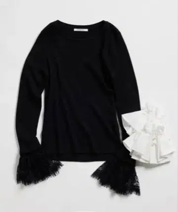 CADUNE 오쿠사 나오코 콜라보 스위치 슬리브 니트 택 포함