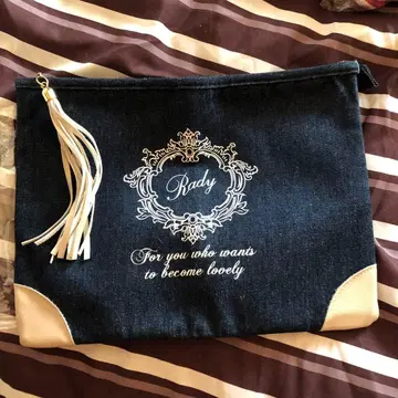 Rady 데님 프린지 파우치