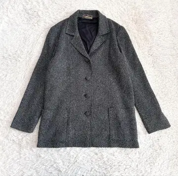 사이토 토요코 경량 부드러운 자켓 겉옷 블랙 검정 그레이