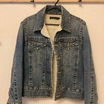 Calvin Klein Jeans 보아 안감 데님 자켓 M