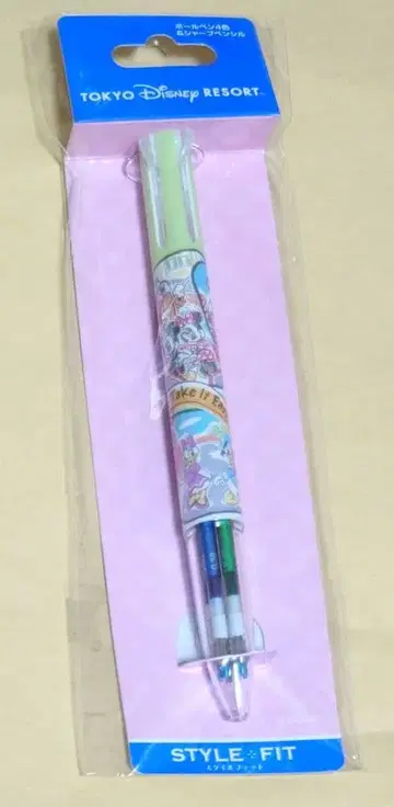 디즈니 리조트 볼펜 4색 & 샤프 펜슬