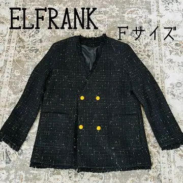 ELFRANK 노카라 자켓 F 사이즈