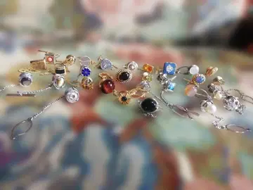 넥타이핀 세트 다양한 디자인